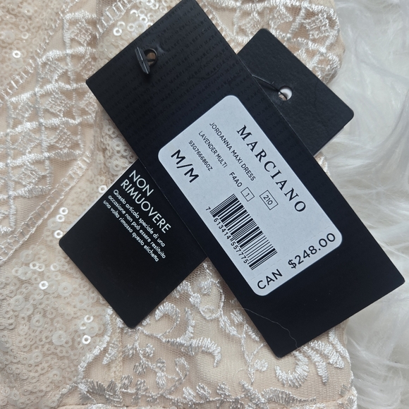 NWT Marciano Jordanna Lace Style Dress Size Medium - Picture 6 of 9